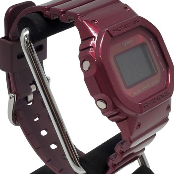G-SHOCK CASIO Watch GMD-S5600RB WOMAN Ladies Square Small Digital